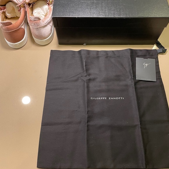 Giuseppe Zanotti velvet sneakers women size 9/39.5 - Picture 11 of 12